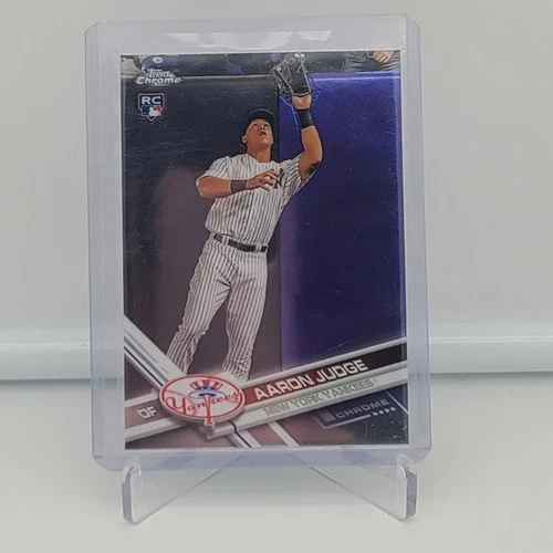 Aaron Judge 2017 Topps Chrome Aaron Judge #169 Rookie