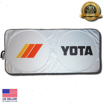 For Toyota 4Runner 1990-1995 TRD Stripes Windshield Sun Shade UV Block