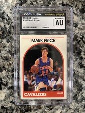 Mark Price Signed Auto JSA Slabbed Hoops NBA Cavs Card