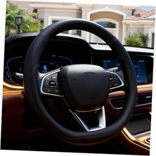 Car Steering Wheel Cover Car Wheel Covers with Comfortable Touch  Anti Black