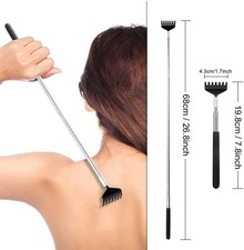 Telescopic Back Scratcher Extendable Stainless Steel Scratching Tool for all