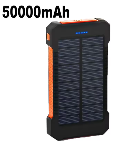 Banque d'énergie solaire portable grande capacité avec boussole lanière. - Photo 7 sur 9