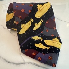 The Beatles Yellow Submarine Mens Vintage 57  Tie 100 Silk Manhattan Menswear