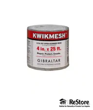 Gibraltar Building Products Kwikmesh 4-in x 300-in Gable Vent Screen