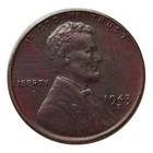 ---1943 D Lincoln Wheat Cen t Penny Special Era As shown in the figure---