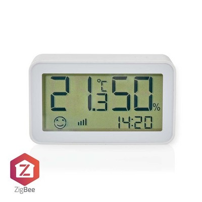 SmartLife-Klimasensor Zigbee Smart Climate Sensor Android IOS Nedis ZBSC30WT