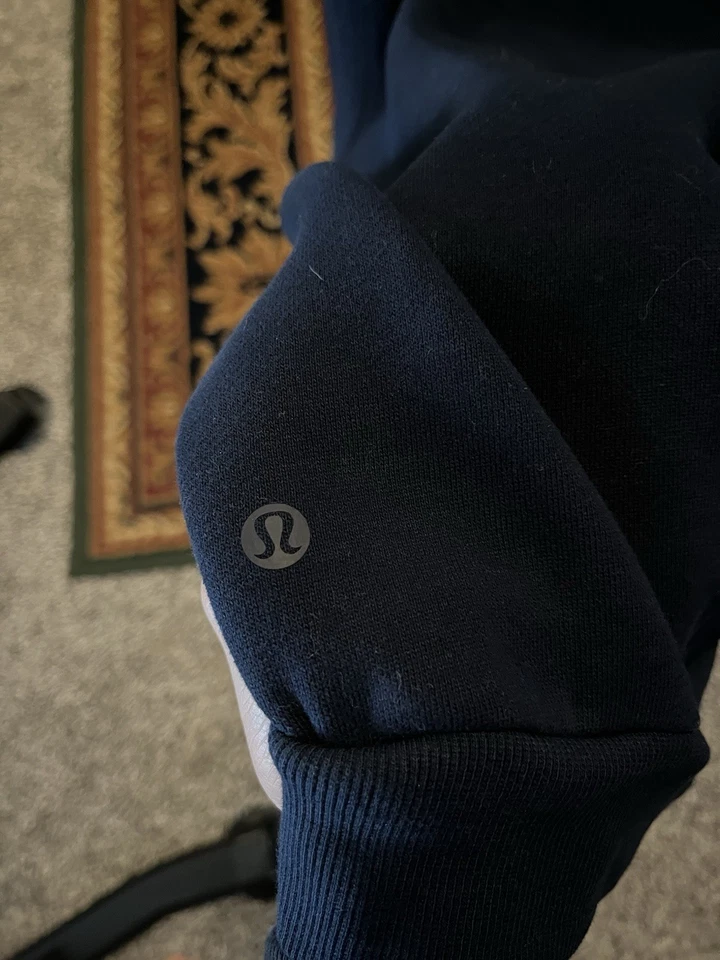Sudadera Lululemon Steady State Media Cremallera, Azul Marino Verdadero Para Hombre’s M (Precio de venta sugerido por el fabricante 128 USD) Foto 4 de 4