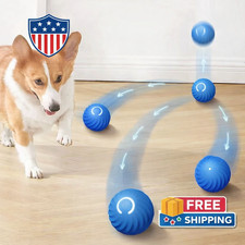 Smart Dog Toy Ball USB Electronic Interactive Pet Toy Automatic Moving Bouncing