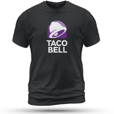 Taco Bell Fast Food Logo T-Shirt Funny Size S-5XL Made in USA