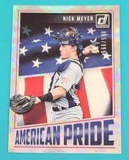 2018 Donruss American Pride /999 #AP5 Nick Meyer BASEBALL Card K8