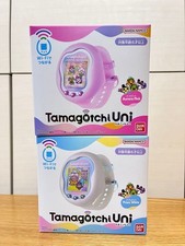 Pre Set of Tamagotchi Uni Prism White and Aurora Pink Premium Bandai Japan