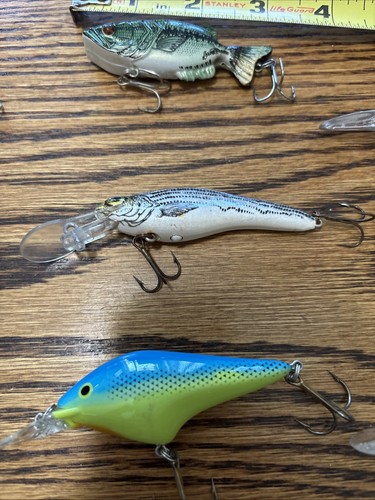 17PCS Lot Crankbaits. Rapala, IKE, More. USED 1 1/2” To 4 1/2” Long. - Picture 8 of 24