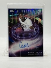 2025 Topps Stroke oi Midnight Purple Holofoil #SMR-CC CEDRIC COWARD Auto RC