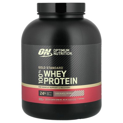 Gold Standard  100% Whey Protein, Chocolate Coconut, 5 lb (2.27 kg)