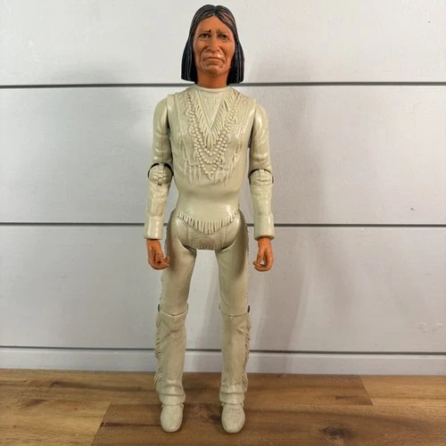 Marx Johnny West Indian Chief Geronimo 1967 Action Figure 12” Doll Ships Fast!