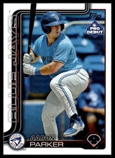 2025 Topps Pro Debut #PD-21 Aaron Parker Dunedin Blue Jays Pro Debut