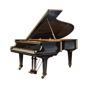 Piano Musical Instrument Self Adhesive Vinyl Sticker
