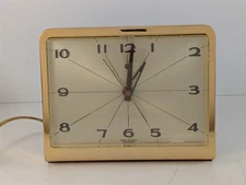 General Electric Telechron 7H237 Graph Electric Alarm Clock Works