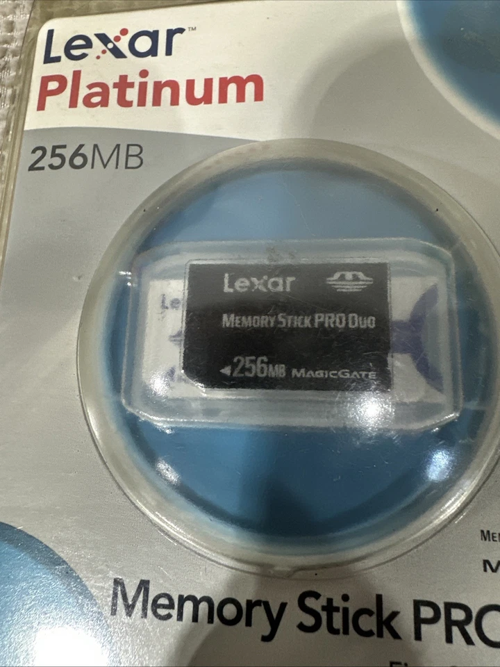 Lexar Platinum 256MB Memory Stick Pro Duo, New Old Stock - Image 4 of 4