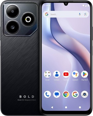BLU BOLD K12 |Unlocked |6.88  HD+ Display  Android 15 |US Version Cell Phone BK