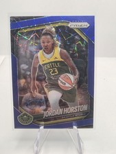 2025 Panini Prizm WNBA Jordan Horston Blue Velocity Prizm #37 Seattle Storm