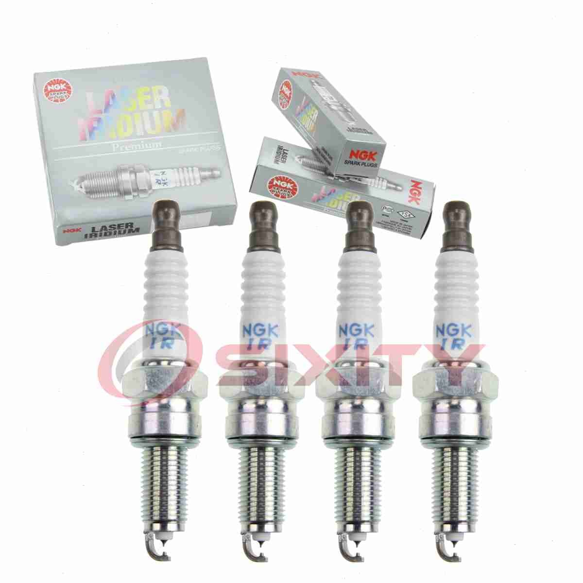 4 pc NGK 92743 DIMR8C10 Laser Iridium Spark Plugs for 09482-00600 Ignition op