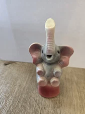  Vtg Elephant Pie Bird Vent Funnel Signed By Cardinal China Company 