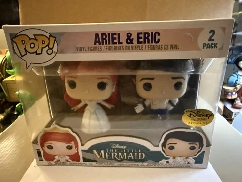 Funko Pop! Vinyl: Disney - Ever After Castle- POP- 2 Pack- Ariel & Eric Wedding
