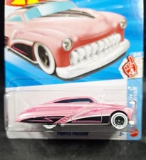 2026 Hot Wheels PURPLE PASSION #46 HW FAN DRIVEN 3/5 PINK NEW FREE SHIPPING 
