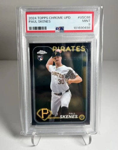 2024 Topps Chrome Update Series - Paul Skenes #USC88 (RC) PSA 9 Rookie Card