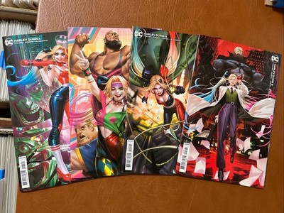 Harley Quinn Lot 4 Chew Var CVRs: VFNM to NM #1, 3, 4, 5 DC Comics 2021 $7 Ship