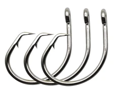 Fishing Hooks Saltwater Fishing Tuna Circle Hooks 2X Extra Strong Stainless S...