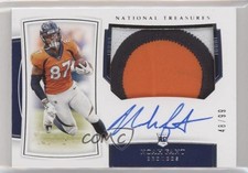 2019 Panini National Treasures Rookie 48/99 Noah Fant #182 Patch Auto 0c3