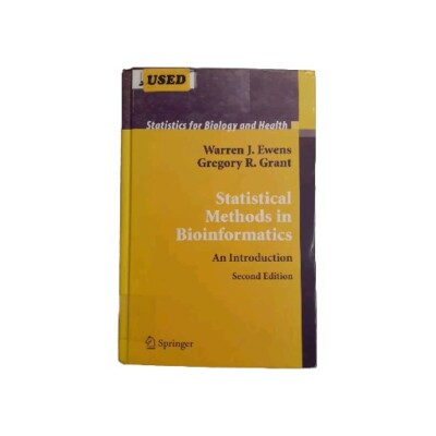 Statistical Methods in Bioinformatics: An Introduction ( Ex-Library Copy)