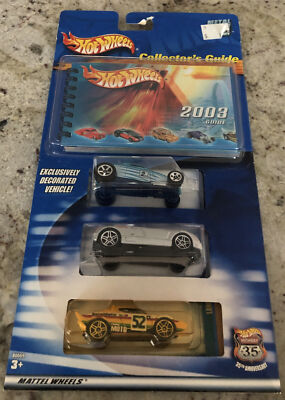 2003 Hot Wheels Highway Collector Guide 35th Anniversary & 3