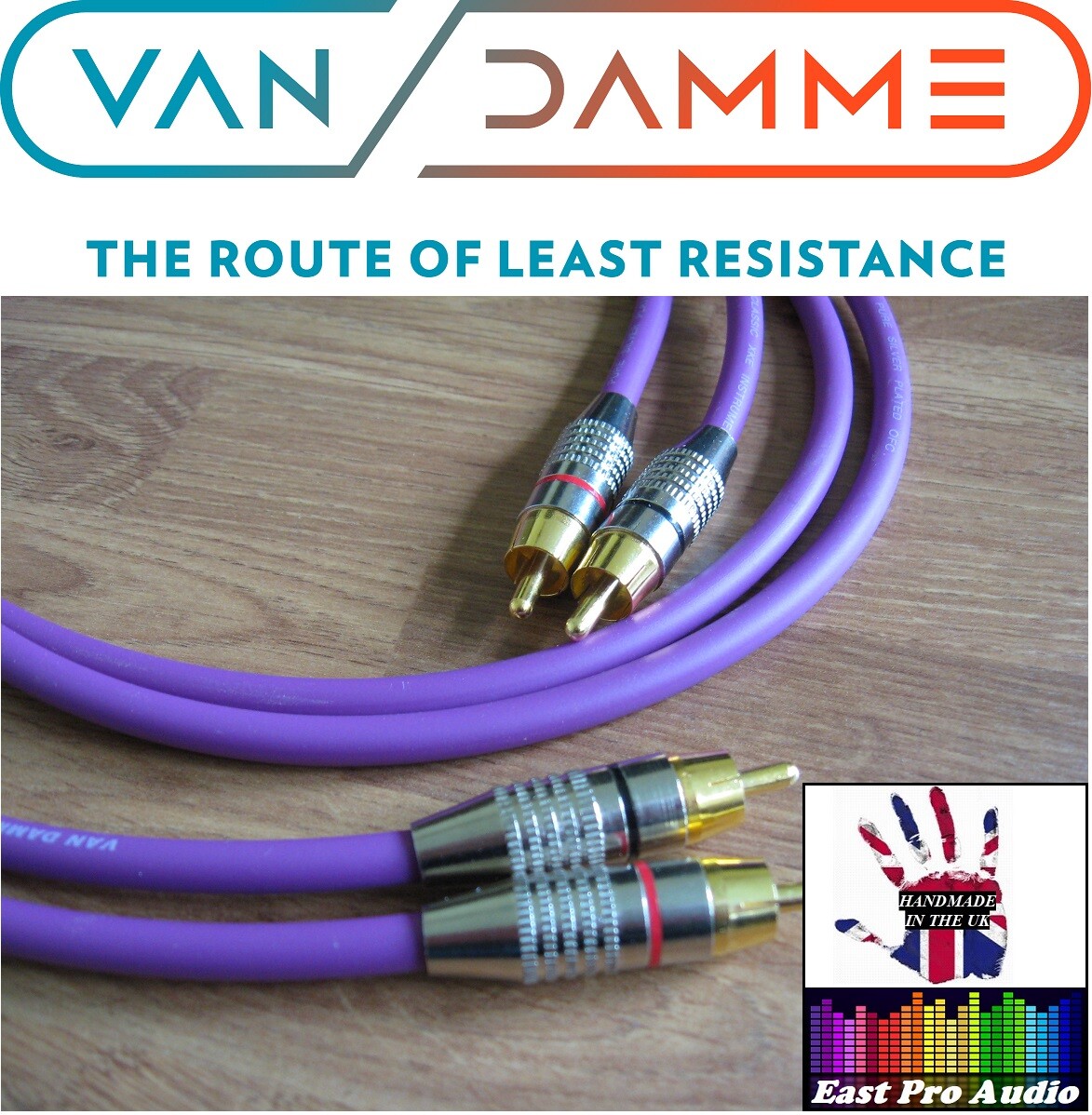 Van Damme Pro Grade Classic XKE Jack - XLR(F) Cable, 0.5m