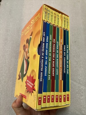 Geronimo Stilton Books 1-8 My First Eight Adventures - G. Stilton