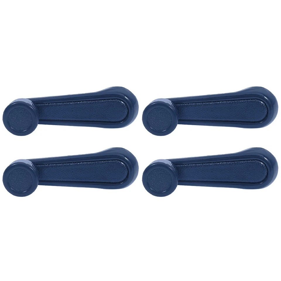 4x Blue Left+Right Interior Window Crank Handles For 93-97 Toyota Corolla 76982 Foto 2 de 4