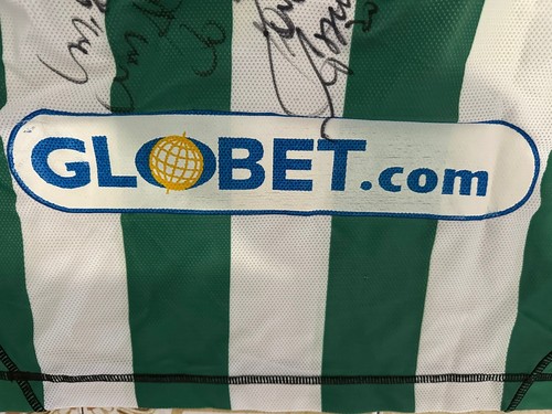 Maglia Rara Real Betis Kappa #assunção 20 Autografata Match Worn Camisa Futeball - Foto 20 di 23