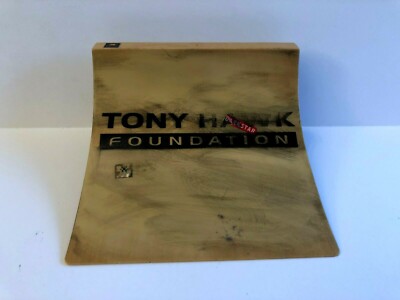 Tony Hawk Foundation Skate Ramp Build-A-Park 6x6x4 Tan Finger Board