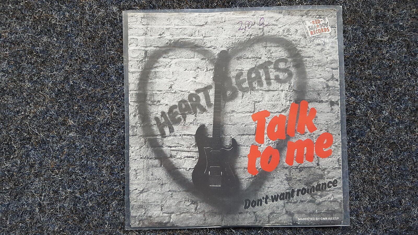 7"" Single Vinyl Heartbeats - Talk to me