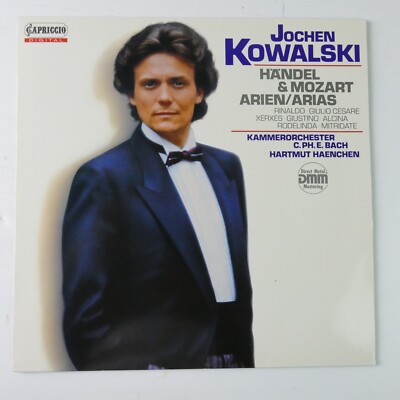 Jochen Kowalski Händel& Mozart Arien Capriccio 1987 LP-6177