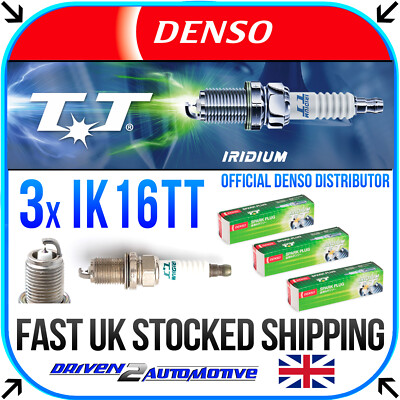 IK16TT (4701) DENSO IRIDIUM TT Zundkerze SET OF 3 -