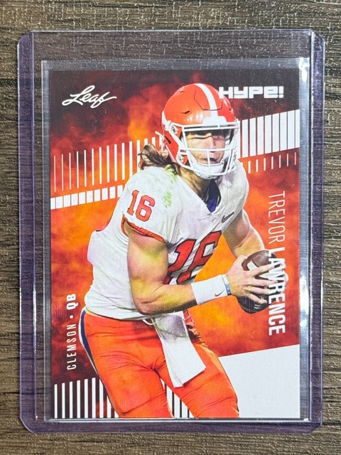 2021 Leaf Hype! TREVOR LAWRENCE #49A Jaguars Clemson