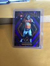 2022 Phoenix Peyton Manning #FF-9 Fire Forged Purple #'d 43/125 Broncos Nice