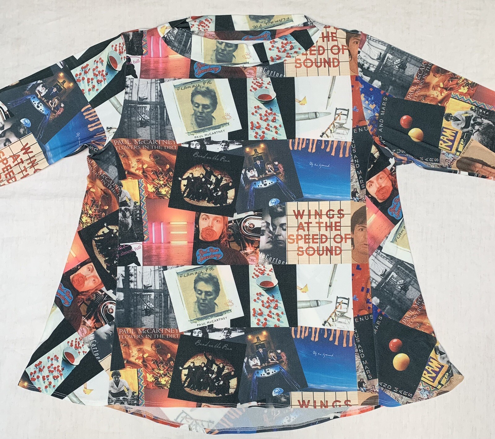 Staple Notes NWOT Paul McCartney & Wings Women’s Tunic STAPLES Brand Size XXL | eBay