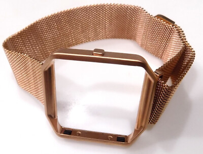 Milanese Mesh FITBIT BLAZE Bracelet Copper Tone Stainless Steel