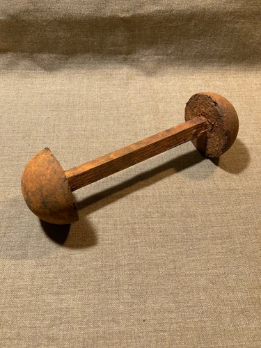 Civil war, rev war, 1812, Napoleonic war Naval Bar shot prop cannon balls toy