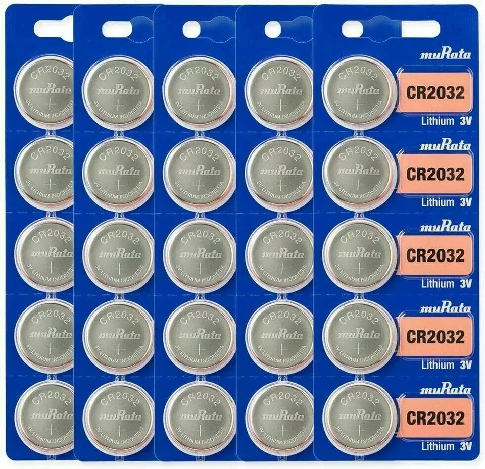 20 Frescas Batería de Reloj SONY/MURATA CR2032 DL2032 CR2032 CMOS Litio 3V Exp 2030 Foto 2 de 4