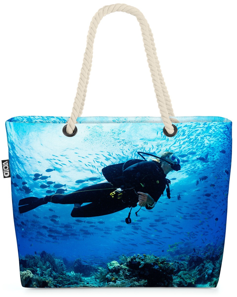 VOID Tasche Taucher Riff Schwimmen Meer Tauchen Baden Urlaub